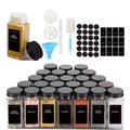 Kruidenpotjes Set 12 Stuks | Aluminium Deksel + Stickers & Accessoires