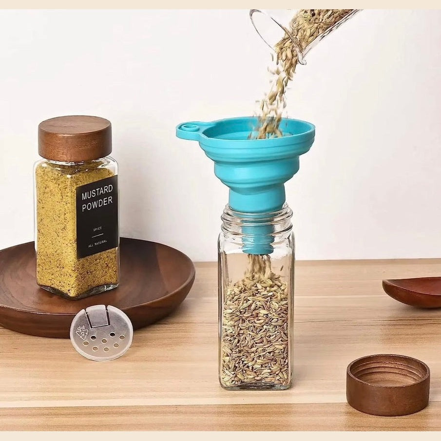 Kruidenpotjes Set 12 Stuks | Aluminium Deksel + Stickers & Accessoires